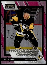2023-24 O-Pee-Chee Platinum Marquee Rookie Matte Pink Ryan Shea #294