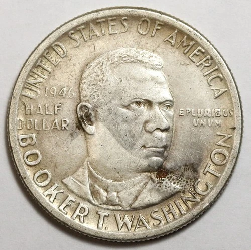 Photo of a 1946 Booker T. Washington Commemorative from an eBay listing that sold on Jul 17, 2026