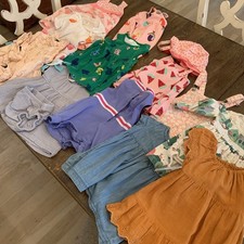Hanna Anderson Jannie & Jack Cat & Jack Lot Dresses Romper 12x Outfit 6-12 12-18