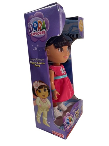 Fisher Price DORA THE EXPLORER Eisläufer Puppe Alltag Abenteuer Nickelodeon - Bild 5 von 5