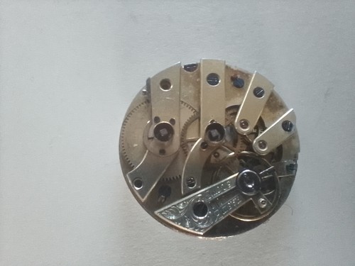 Pocket Watch Movement 32mm dia spares repair - Picture 7 of 7