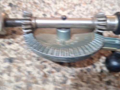 VINTAGE 80's Craftsman DD9-4231 Hand Drill w/8 bits-Eggbeater Style-Made in USA - Picture 8 of 24
