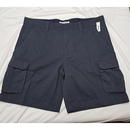Amazon Essentials 10" Men's Classic-Fit Cargo Short Navy 42W - Picture 1 of 8
