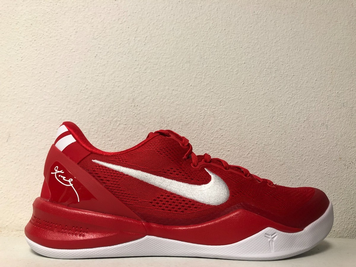 Nike Kobe VIII Protro University Red White HF9550-600 Size 8 | eBay