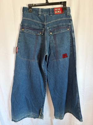 Kik Girl Vintage Y2k 90s Rave Jeans. Size 7. Made In USA