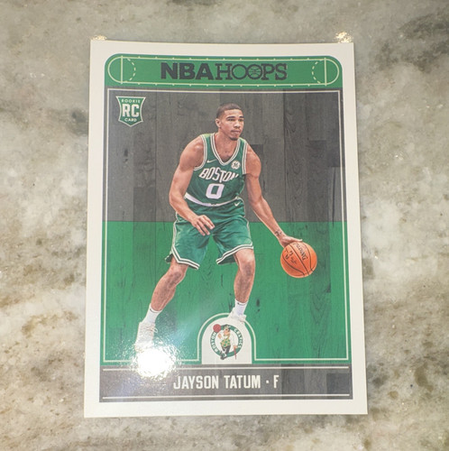 Panini NBA Hoops 2017-18 Jayson Tatum RC #253 Silver /199 Celtics