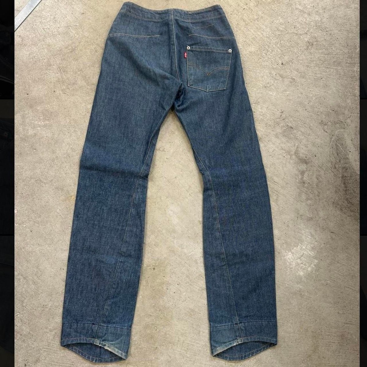 Vintage Levi's Engineered Slim Jeans Japan Women 26x31 Dark Wash