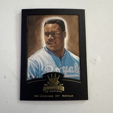 BO JACKSON 2002 DIAMOND KINGS CROWNING MOMENT FRAMED #054/100! ROYALS!