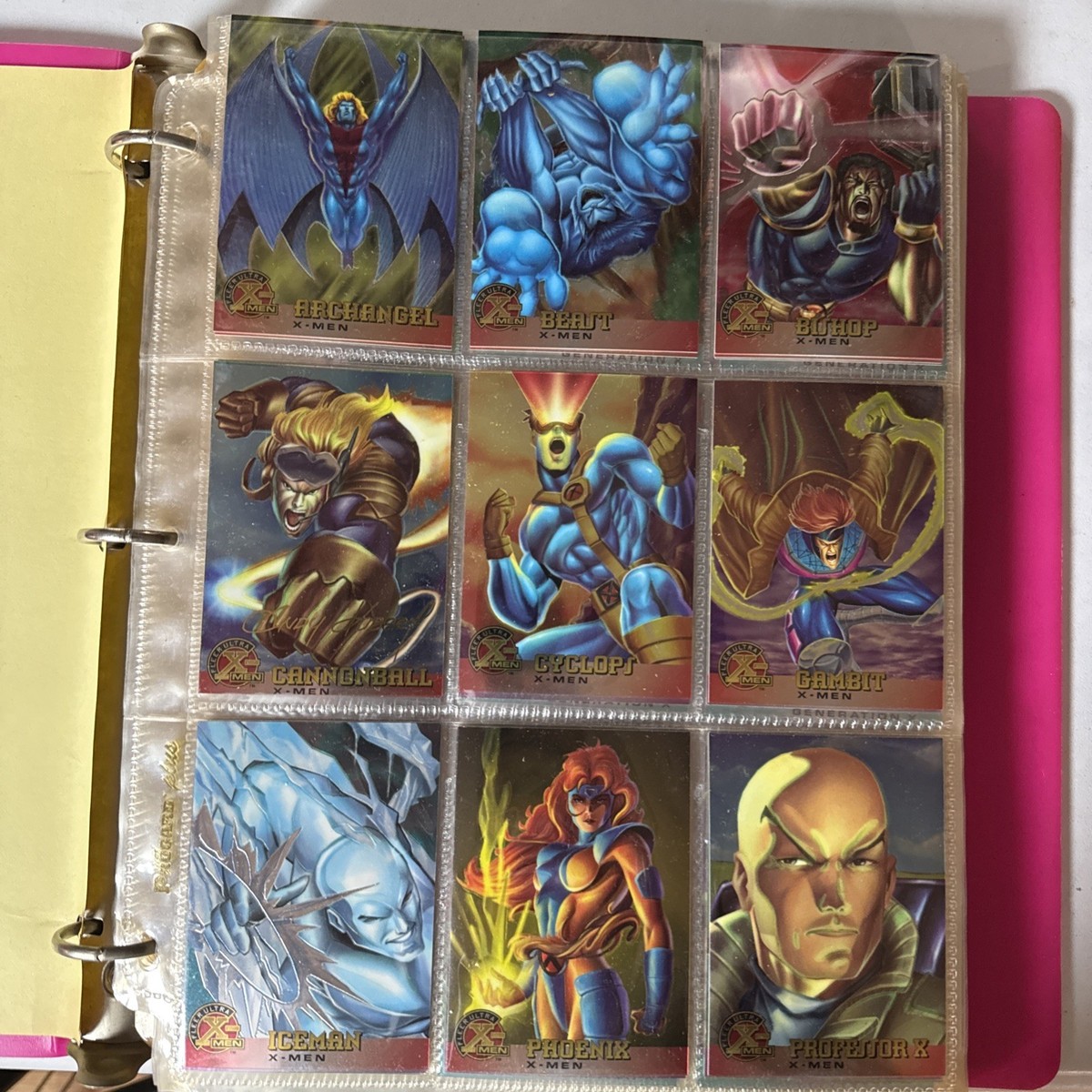 1995 Fleer Ultra X-Men Chromium Complete Set Lethal Weapons Chase