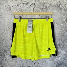 ADIDAS PORTERO SHORTS CONDIVO 21 FÚTBOL FÚTBOL AMARILLO MUJER TALLA S