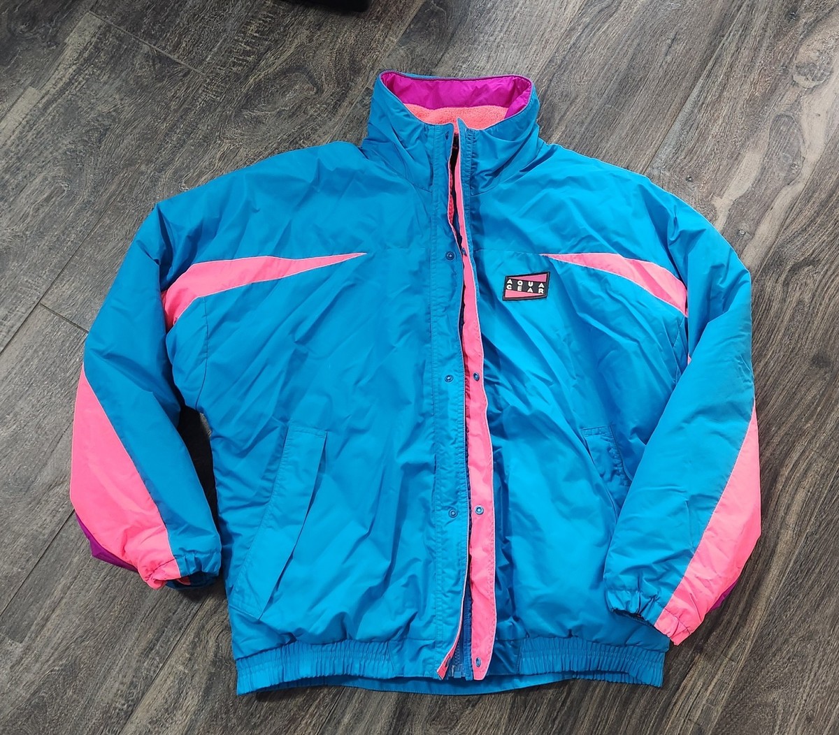 ジャケット・アウター nike aqua gear Vtg 90s NIKE Aqua Gear Puffer Jacket Mens Size Large RARE Swoosh