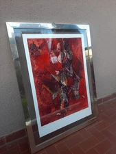 litografia firmata numerata Provino 82/100