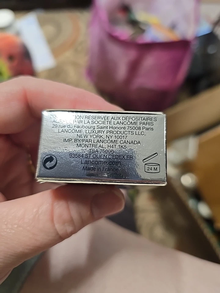 Crema gel para cejas impermeable Lancome 02 castaño rojizo 0,17 OZ NUEVO EN CAJA ver fotos para daños Foto 3 de 4