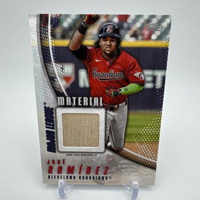 その他 TOPPS major league MATERIAL 2025 Topps Series 1 Major League Material Jose Ramirez Bat MLM-JR