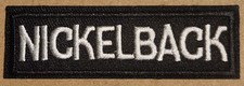 Nickelback embroidered Iron on patch