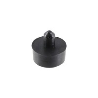 Sitzpuffer RMS FüR Piaggio Vespa PX-PK, Schwarz, Gummi