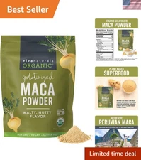 16oz Organic Maca Powder - , Gluten-Free, Non-GMO Superfood Delight