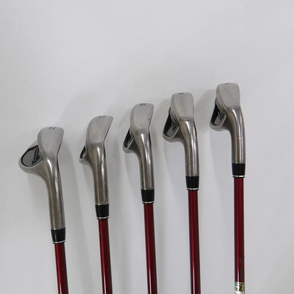 PRGR Iron Set RED Titanium Face(2016) Ladies RED(2016 IR) 5 pieces - Image 4 of 4