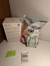 Pop Mart Big Into Energy Labubu Serenity Green   Open Box, Sealed Bag