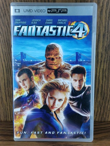 Sony PSP - FANTASTIC 4 - UMD Video Movie Authentic Rare Original Tested UCM DOOM