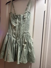 Sage Green Corset Dress