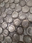 Roosevelt Dimes Lot of 80 Pre-1964 90% Silver!
