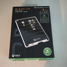 WD BLACK P10 2TB Game Drive for Xbox Portable External Hard Drive BRAND NEW
