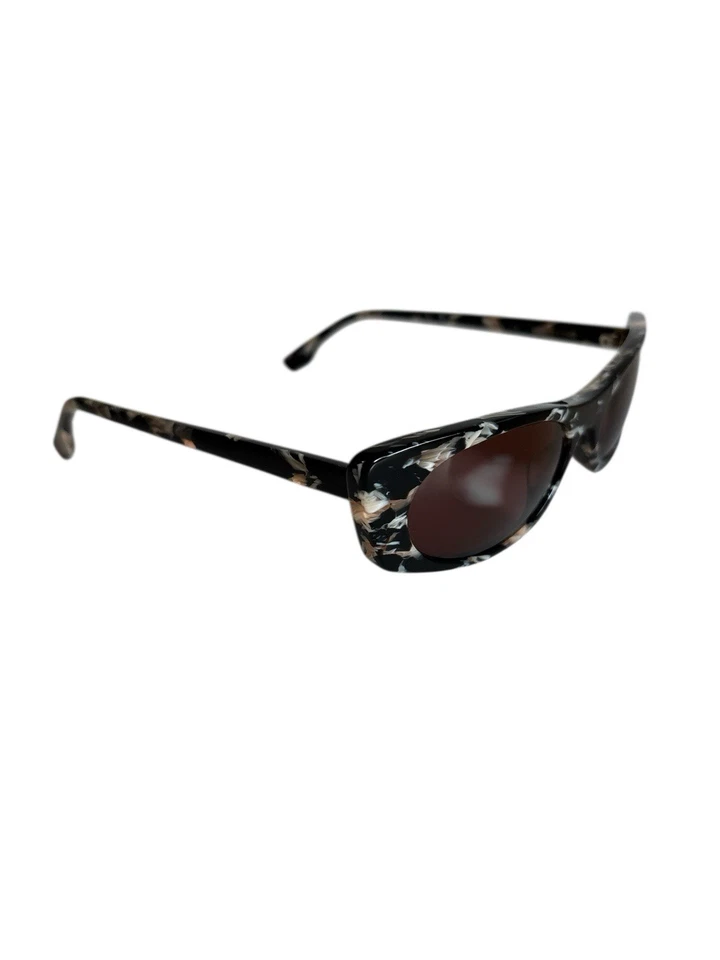 Gafas de sol para mujer Le Specs Luxe Deep Shade 190143 negras/rosas florales ojo de gato” Foto 2 de 4