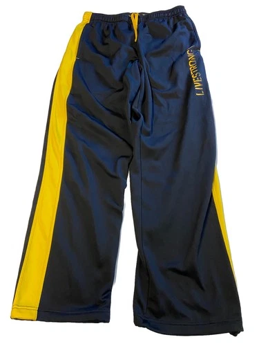 Mens NIKE Black Livestrong Oversized Woven Track Pants Sz L