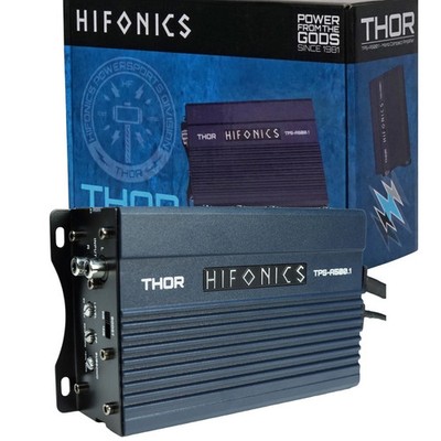 Hifonics TPS-A500.1 500w Mono Marine Sub Amplifier For Polaris RZR/ATV/UTV/Cart