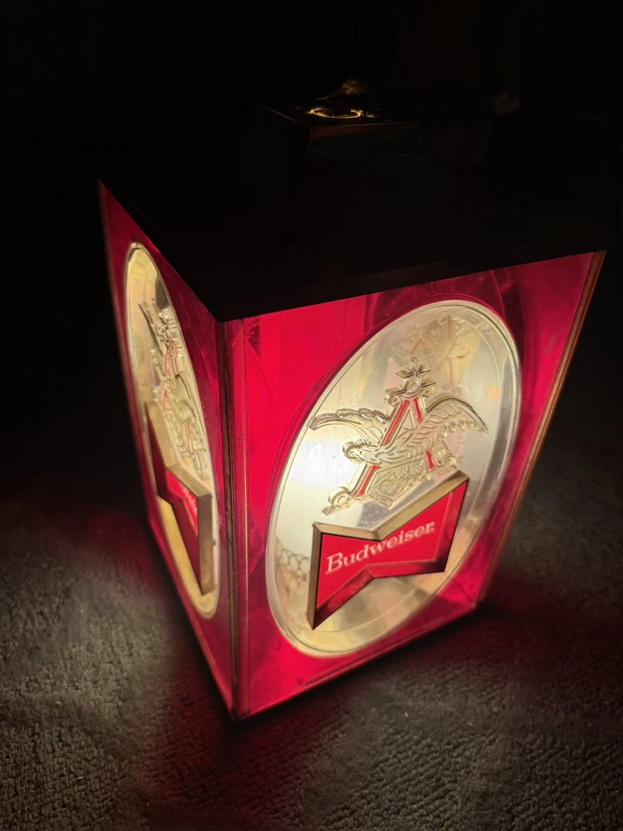 Budweiser Red Light In Collectible Budweiser Signs & Tins for sale