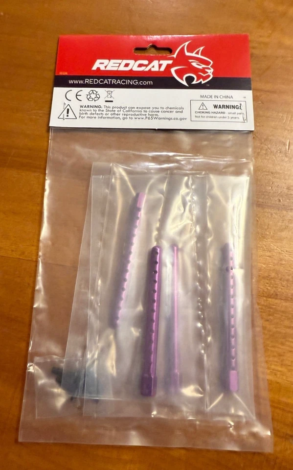 Purple Aluminum Body Post Mounts Redcat Lightning STR EPX STK 1/10 RC Truck Car - Image 2 of 4