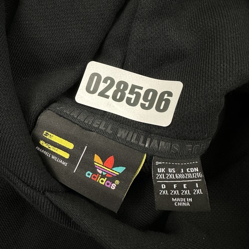 Adidas Hoodie Herren 2XL schwarz Human Race Pharrell Williams Heavyweight Sweatshirt - Bild 7 von 8