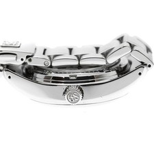 SEIKO GRAND SEIKO SBGA003/9R65-0AA0 40mm SS Black Dial Spring Drive Date #C185 2