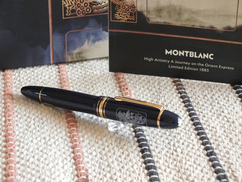 Montblanc 149 Masterpiece Orient Express Limited Edition Fountain