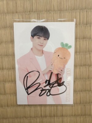 SEVENTEEN スングァン　サイン Seventeen Seungkwan autographed signed Photocard Happy Ending