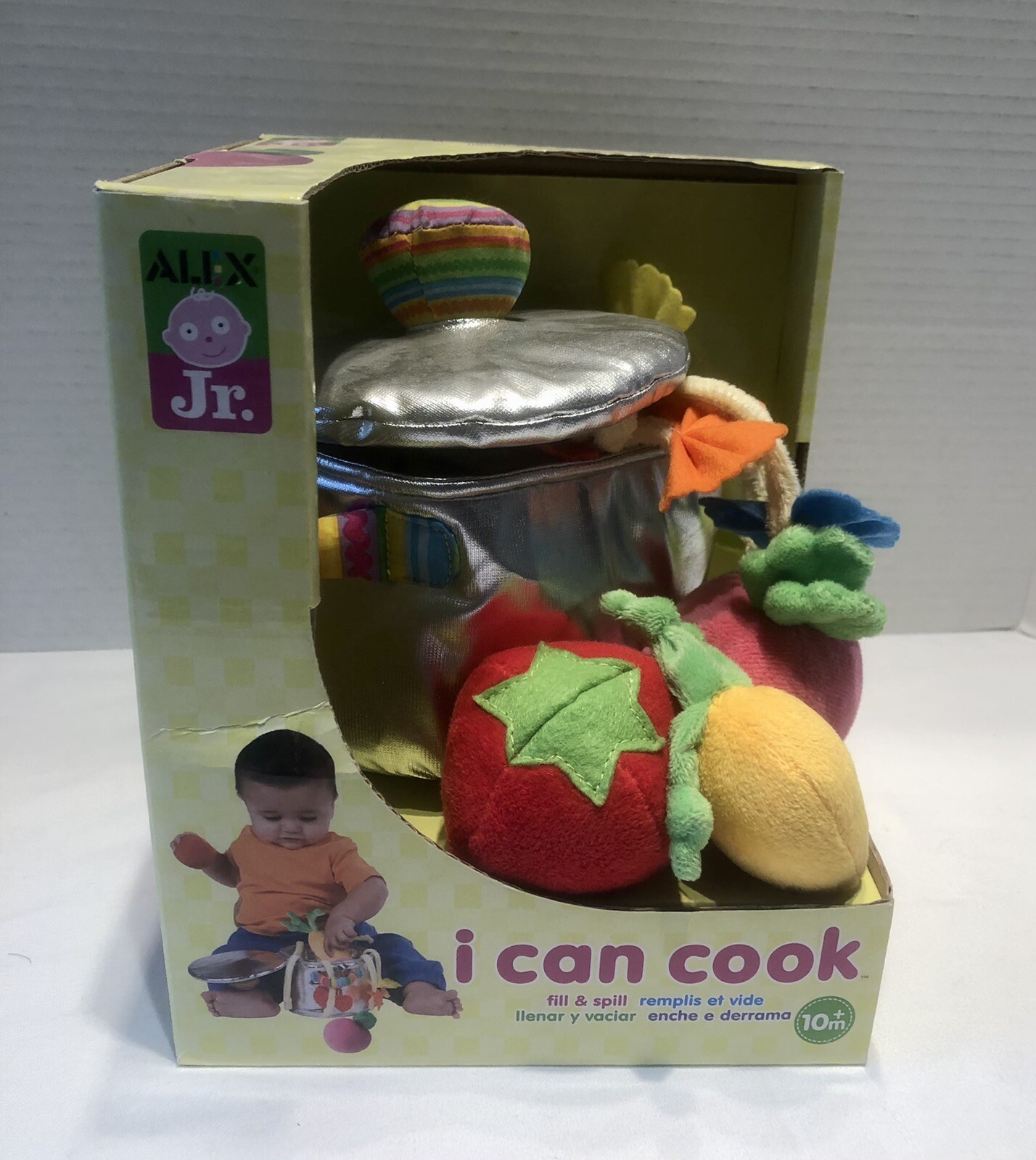 ALEX Jr. &lsquo;i can cook&rsquo; 2009 Children&rsquo;s Sensory Plush To