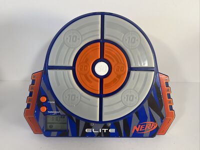 Nerf Elite Zielscheibe blau digital beleuchtet Spielzeug Schießübung N-Strike - S10