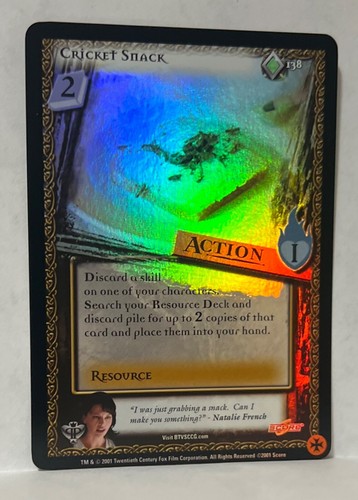 Buffy the Vampire Slayer TCG/CCG Pergamum Prophecy Individual Rare Cards - Picture 2 of 26