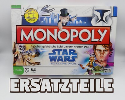 Monopoly - Star Wars The Clone Wars ERSATZTEILE zum Aussuchen Ersatz