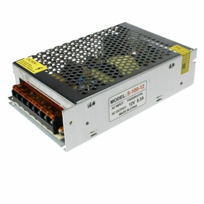 DC 12V 8.5A LED Netzteil Trafo Schaltnetzteil Adapter Treiber Power Supply 100W