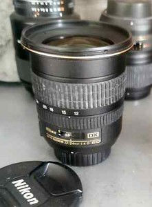 Nikon AF-S  12-24mm F4.0 G ED Lens for DX