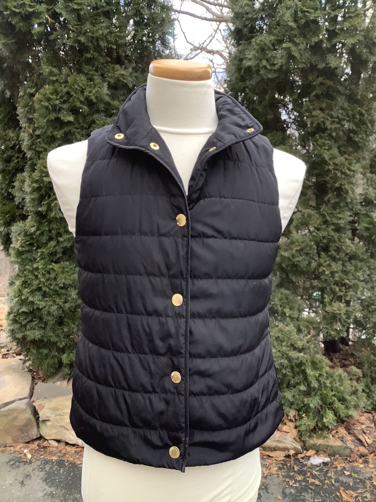 Michael Kors Black Snap Polyester Lined/Insulated… - image 1