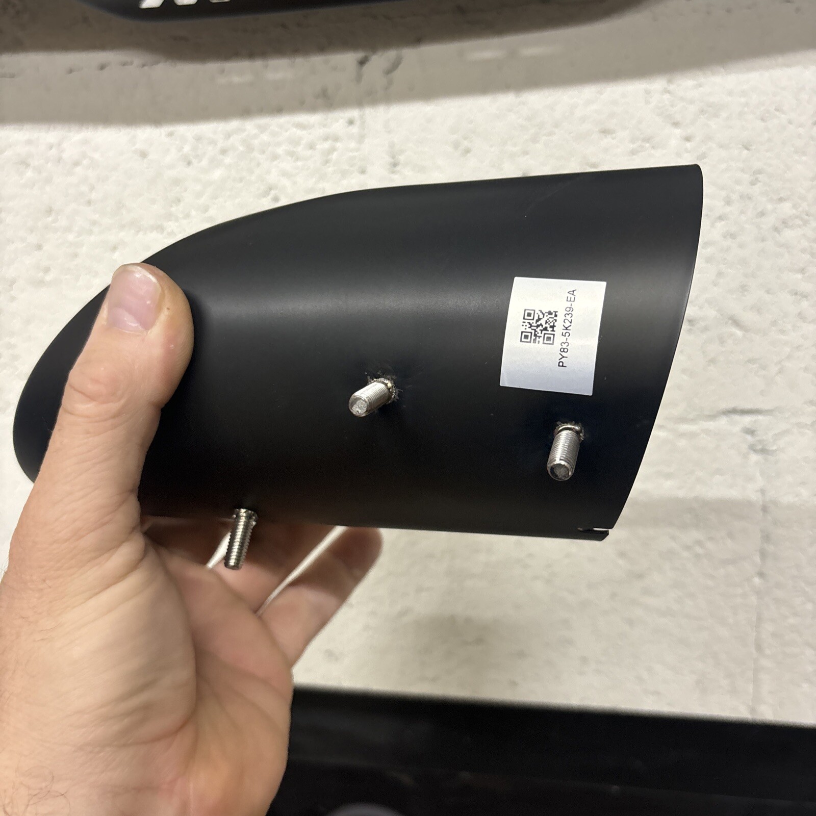 Aston Martin DBX Black Left LH Exhaust Tip PY835K239EA #788
