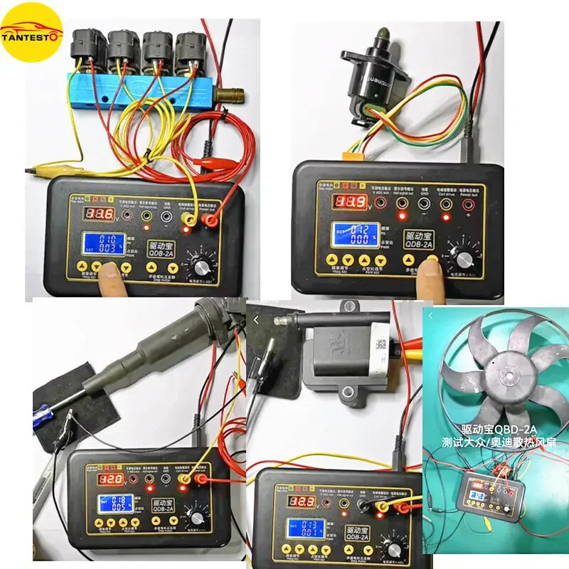 Inyector de bobina de encendido para automóvil Válvula solenoide Motor paso a paso Probador Detección de fallas