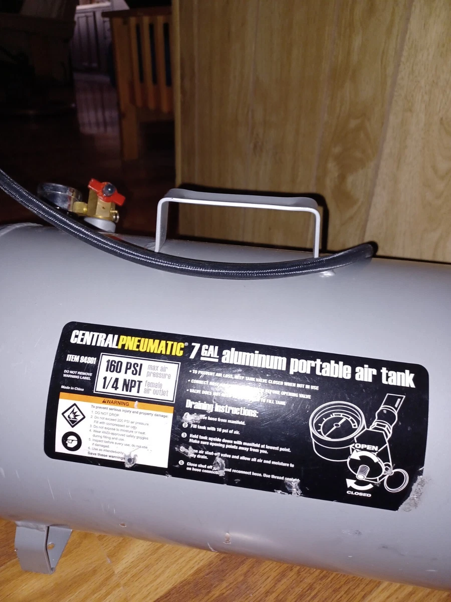 Harbor freight 2024 portable air tank