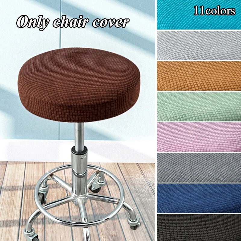 Elastic Chair Cover Swivel Chair Stool Cover Round Chair Cover Fashionable