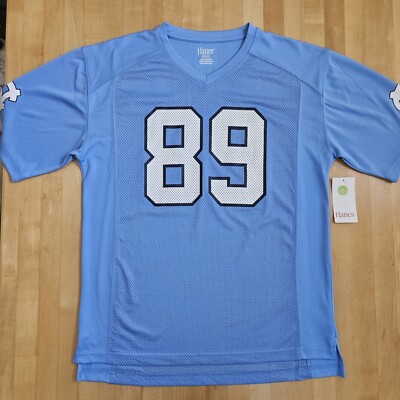 North Carolina Tar Heels #89 Hanes Football Jersey Size Men's