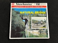 GAF View-Master A828 NATURAL BRIDGE, VIRGINIA Circa 1975