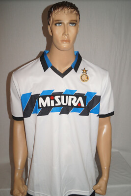 Score Draw Retro Jersey International Milano Away Jersey 1990